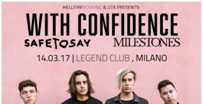 Hellfire Booking in collaborazione con HH Booking è orgogliosa di presentare i With Confidece
