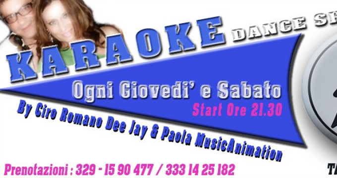 KARAOKE DEANCE SHOW ALL'ALOHA