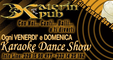 KARAOKE DEANCE SHOW KATERIN PUB LIVE