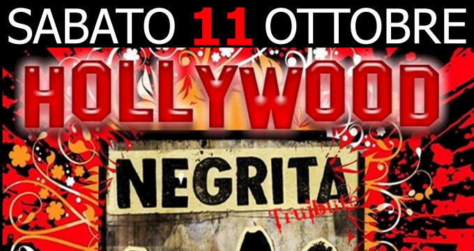 HOLLYWOOD GARAGE Tributo Negrita