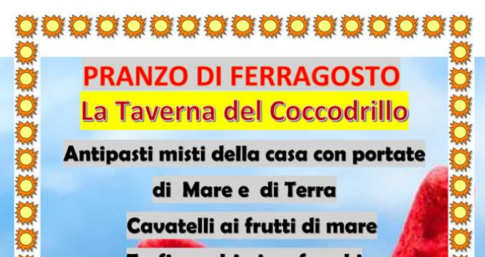 Pranzo di Ferragosto