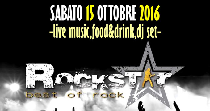ROCKSTAR - le migliori hit rock mondiali (MUSICA LIVE+DJ SET)