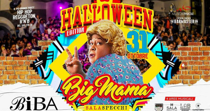 BigMama - The only Black Party  31.10.2017 BIBA   HIP HOP - R&B - REGGAETON