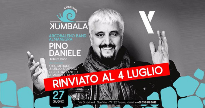 Almanegra in Omaggio a Pino Daniele •