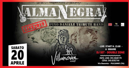 Almanegra omaggia Pino Daniele