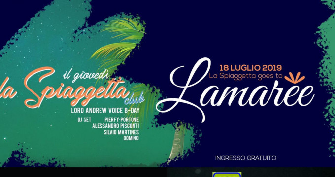 La Spiaggetta goes to Lamarèe