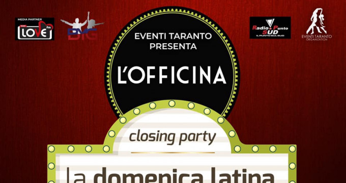 Closing Party La Domenica Latina