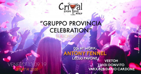 Gruppo provincia celebration