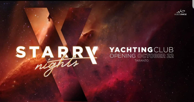 Starry Nights Inaugurazione Yachting